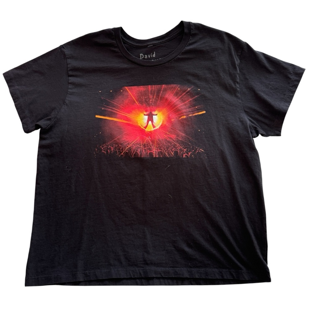 David Gilmore official “Luck and Strange” concert tee.